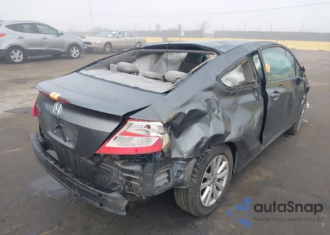 2012 Honda Civic Ex-L z USA, uszkodzony, nr VIN 2HGFG3B16CH549247